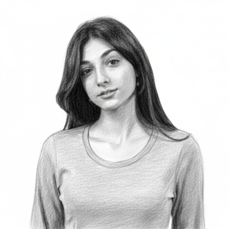 Charcoal style example